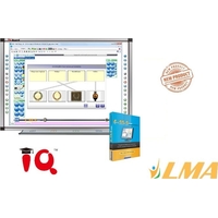 IQ Board LMA 87-10 10 POINT TOUCH 4:3Διαδραστικός Πίνακας 