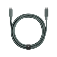 Native Union Belt Cable Type C to C Pro 2, 240W - 2.4m (Slate Green)--4895200477099--