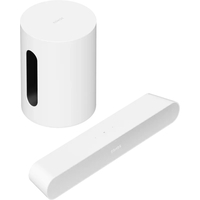 Sonos Entertainment Set with Ray + Sub Mini - White