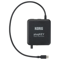 Korg PLUGKEY - Audio Midi Interface for IPHONE/IPAD Black