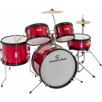 SoundSation JDK100 Metallic Red Junior Σετ Drums 