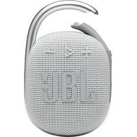 JBL Clip 4 Waterproof IP67 White  - 3 Χρόνια Εγγύηση Αντιπροσωπείας-