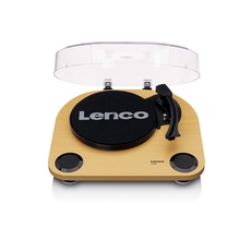 Lenco LS-40 Wood - Belt Drive - Με ενισχυτή + Ηχεία