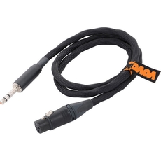Vovox Cable XLR female - 6.3mm male (Link Direct S100) - 1m