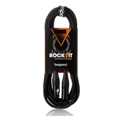 BESPECO RKMB100R ΚΑΛΩΔΙΟ MIC XLR / XLR 1M ROCKIT STRIPED SERIES