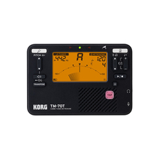 KORG TM-70T BK COMBO TUNER METRONOME BLACK