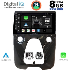 DIGITAL IQ BXF 7708_CPAA A/C (10inc) MULTIMEDIA TABLET for CITROEN C1-PEUGEOT 108-TOYOTA AYGO mod. 2014&gt;