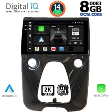 DIGITAL IQ BXF 8708_CPAA A/C (10inc) MULTIMEDIA TABLET for CITROEN C1-PEUGEOT 108-TOYOTA AYGO mod. 2014&gt;