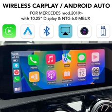 DIGITAL IQ BZ 248 CPAA (CARPLAY / ANDROID AUTO BOX for MERCEDES mod.2019&gt; with NTG 6.0 MBUX)