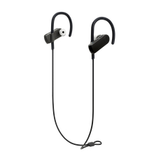 Audio Technica ATH-Sport 50BT In-ear Bluetooth Handsfree Ακουστικά (Black)