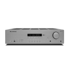 Cambridge Audio AXR100 Stereo Ραδιοενισχυτής 2x100 watt RMS  με DAC & Bluetooth Lunar Grey