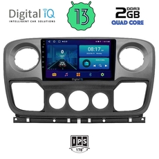 DIGITAL IQ BXB 1463_GPS (10inc) MULTIMEDIA TABLET for NISSAN NV400 - OPEL MOVANO - RENAULT MASTER mod. 2010-2020