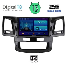 DIGITAL IQ BXB 1720_GPS (9inc) MULTIMEDIA TABLET for TOYOTA HILUX mod. 2005-2016