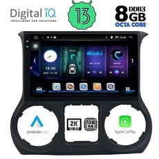 DIGITAL IQ BXD 11296_CPA (10inc) MULTIMEDIA TABLET for JEEP WRANGLER  mod. 2014-2017