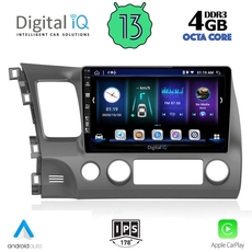 DIGITAL IQ BXD 6188_CPA (10inc) MULTIMEDIA TABLET for HONDA CIVIC 4D mod. 2006-2012