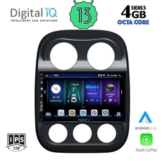 DIGITAL IQ BXD 6277_CPA (10inc) MULTIMEDIA TABLET for JEEP COMPASS - PATRIOT mod. 2007-2016