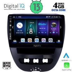 DIGITAL IQ BXD 6707_CPA (10inc) MULTIMEDIA TABLET for CITROEN C1-PEUGEOT 107-TOYOTA AYGO mod. 2005-2014