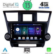 DIGITAL IQ BXD 6719_CPA (10inc) MULTIMEDIA TABLET for TOYOTA HIGHLANDER mod. 2008-2015