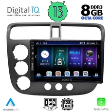 DIGITAL IQ BXD 8187_CPA (9inc) MULTIMEDIA TABLET for HONDA CIVIC 4D mod. 2001-2006