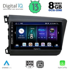 DIGITAL IQ BXD 81904D_CPA (9inc) MULTIMEDIA TABLET for HONDA CIVIC 4Doors mod. 2012-2016