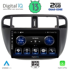 DIGITAL IQ BXH 3186_CPA A/C (9inc) MULTIMEDIA TABLET for HONDA CIVIC mod. 1995-2001