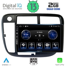 DIGITAL IQ BXH 3186_CPA CLIMA (9inc) MULTIMEDIA TABLET for HONDA CIVIC mod. 1995-2001