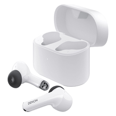 Denon AH-C830NCW True Wireless In-Ear Headphones with Active Noise Cancelling (White)