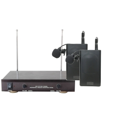 ITC Audio T-521F Lavalier Ασύρματο Διπλό μικρόφωνο Πέτου