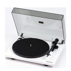 Pro-ject Essential III SB White High Gloss / OM-10e - Belt Drive