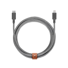 Native Union Belt Cable USB C to Lightning - 3m (Zebra) 4895200429814