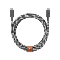 Native Union Belt Cable Type C to C Pro 2, 240W - 2.4m (Zebra) 