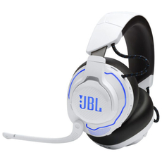 JBL Quantum 910P, Over-Ear Dual Wireless Gaming Headset, Head Track -  White/Blue (JBLQ910PWLWHTBLU)