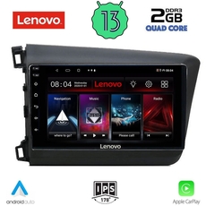 LENOVO LVD 41904D_CPA (9inc) MULTIMEDIA TABLET for HONDA CIVIC  4Doors mod. 2012-2016