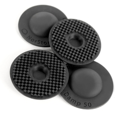 NorStone Damp 50 black Rubber NORDAMP50 (4 τεμάχια)