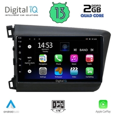 DIGITAL IQ RSB 21904D_CPA (9inc) MULTIMEDIA TABLET for HONDA CIVIC  4Doors mod. 2012-2016