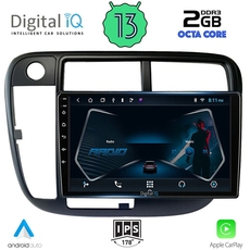 DIGITAL IQ RTC 5186_CPA CLIMA (9inc) MULTIMEDIA TABLET for HONDA CIVIC mod. 1995-2001