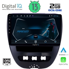 DIGITAL IQ RTC 5707_CPA (10inc) MULTIMEDIA TABLET for CITROEN C1-PEUGEOT 107-TOYOTA AYGO mod. 2005-2014