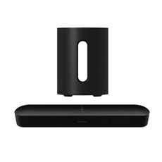 Sonos Entertainment Set with Beam Gen2 + Sub Mini - Black 
