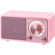 Sangean WR-7 Pink (Genuine Mini) - Ραδιόφωνο Bluetooth με ξύλινη καμπίνα 