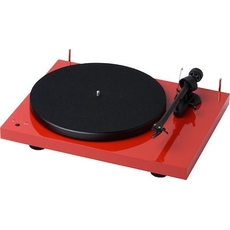 Pro-Ject Audio Debut III Record Master DC SB USB Red / OM10 - Belt Drive- Με προενισχυτή 