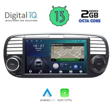 DIGITAL IQ ZSN 597_CPA (7" DECK) MULTIMEDIA for FIAT 500 mod. 2007-2015