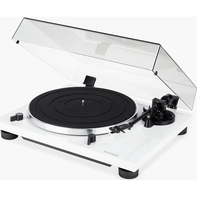 Thorens TD 201 White High Gloss - Belt Drive - Με προενισχυτή