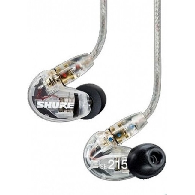 Shure SE215 CL -Professional Sound Isolating In-ear (Διάφανο)