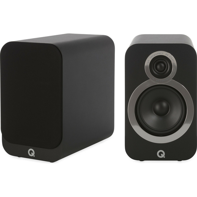 Q-Acoustics 3020i Black (Ζεύγος) 