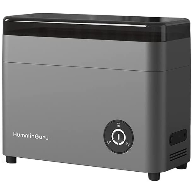 HumminGuru Ultrasonic Vinyl Record Cleaner - Bundle με 7" + 10" adapter