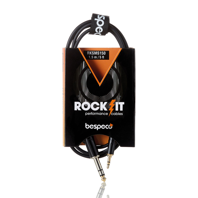 BESPECO RKSMS150 ΚΑΛΩΔΙΟ MINI JACK STEREO / JACK TRS 1,5M ROCKIT