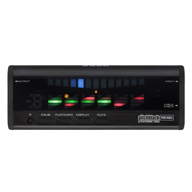 KORG PITCHBLACK PB-04 CHROMATIC PORTABLE TUNER