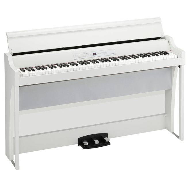 KORG G1B AIR WHITE DIGITAL PIANO 88 KEYS  WITH BLUETOOTH WHITE