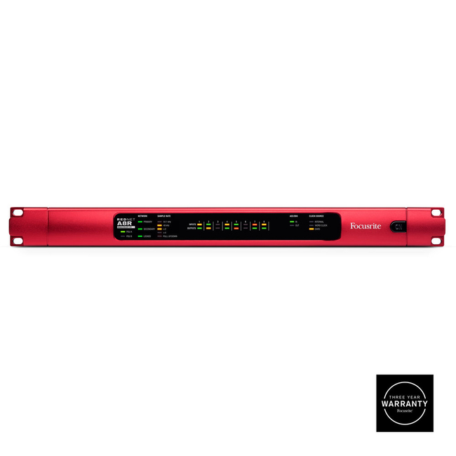 FOCUSRITE REDNET A8R 8 I/O REMOTE CONTROLLED ANALOG CHANELS