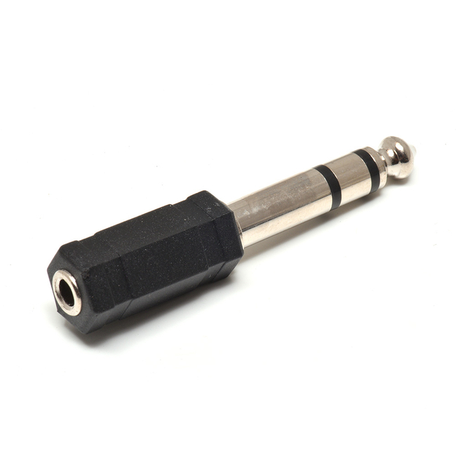 Metro A-086 Αντάπτορας 6,3 mm stereo Jack male σε 3,5mm mini Jack stereo female-534010-